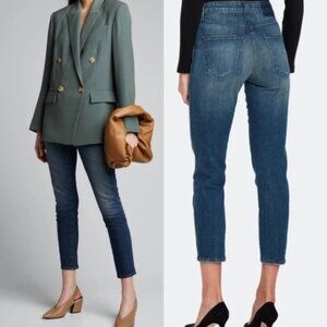 AMO High Rise Stix Cropped Skinny Jeans in Good Karma Sz 29